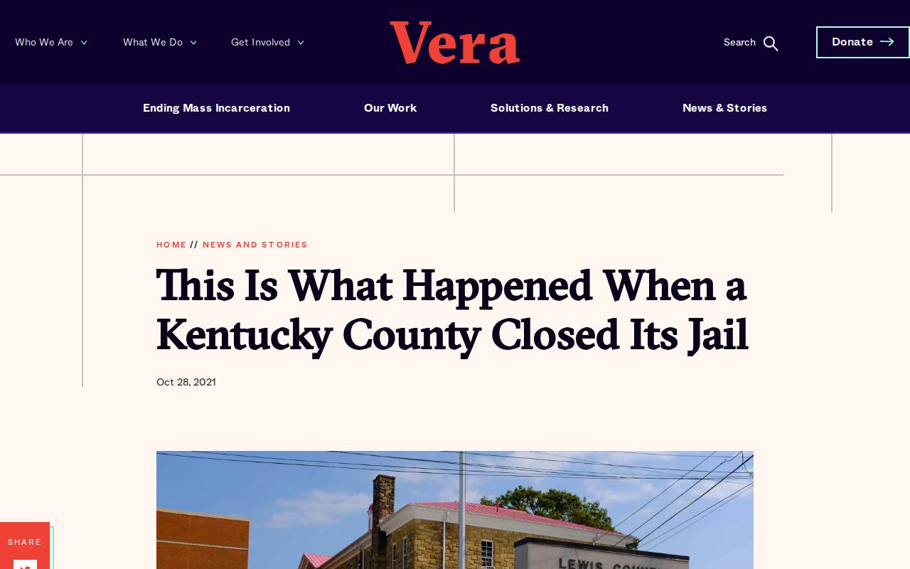 Lewis County released inmate jail closure record